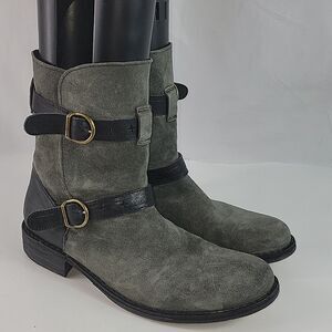 Fiorentini + Baker Eternity Suede Leather Strappy Boots